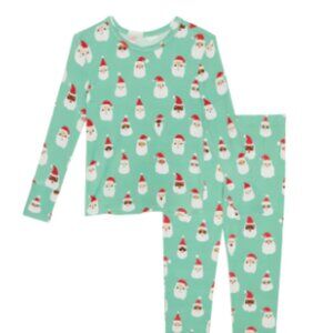 Posh Peanut - Santa Medley 2-Piece Pajama Set